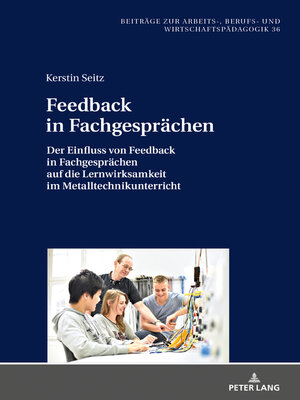 cover image of Feedback in Fachgesprächen